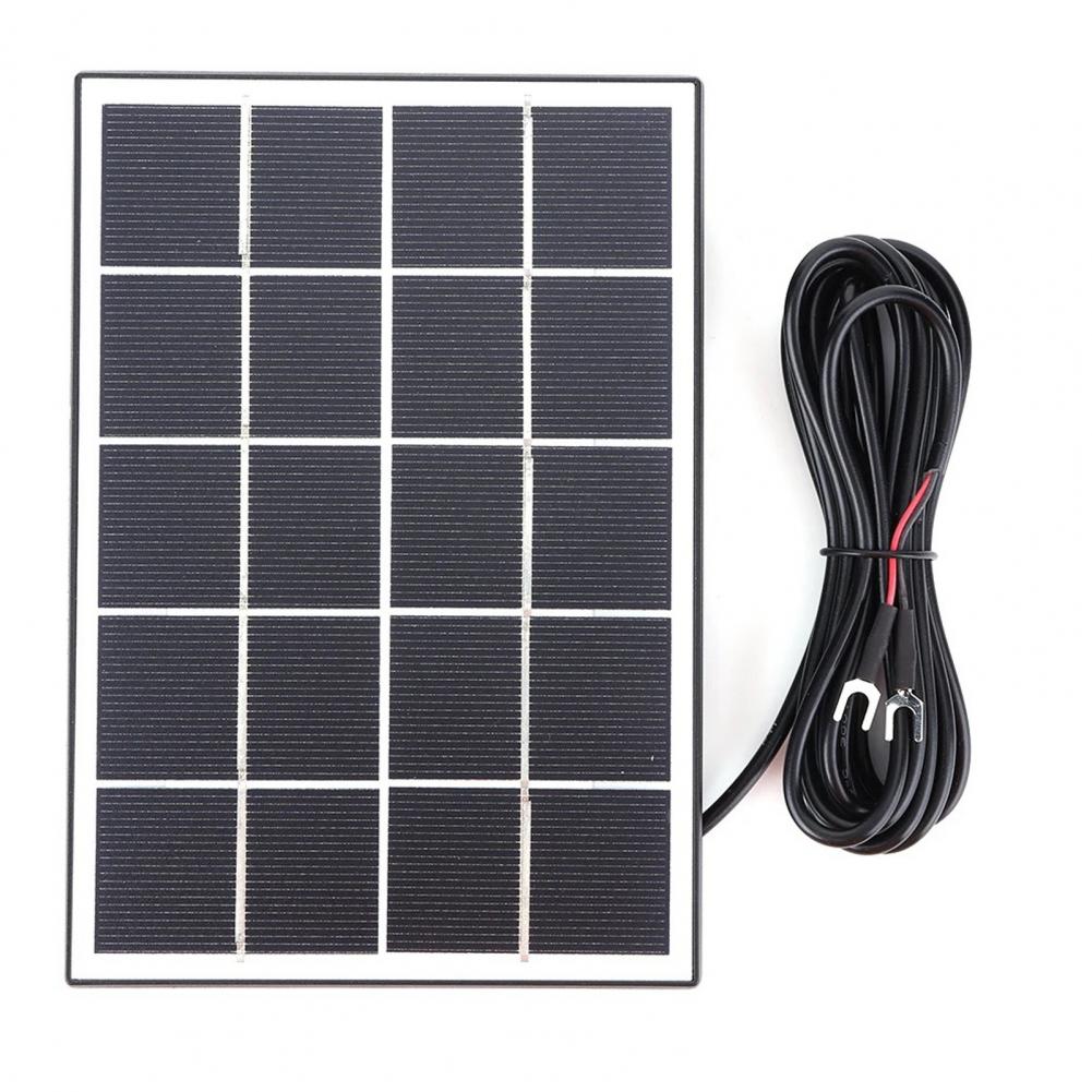 Solar Emergency Charger - U-vormige interface zonnelader 3,3 W Ultradun