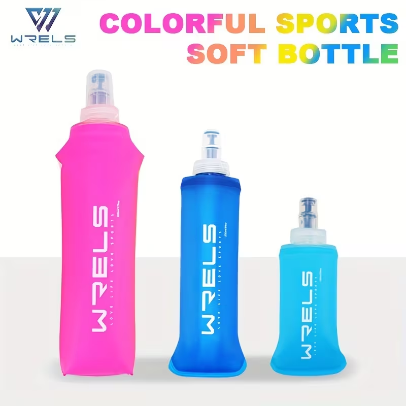 Water Bag Collapsible - WRELS Draagbare Sport Zachte Fles BPA-Vrij