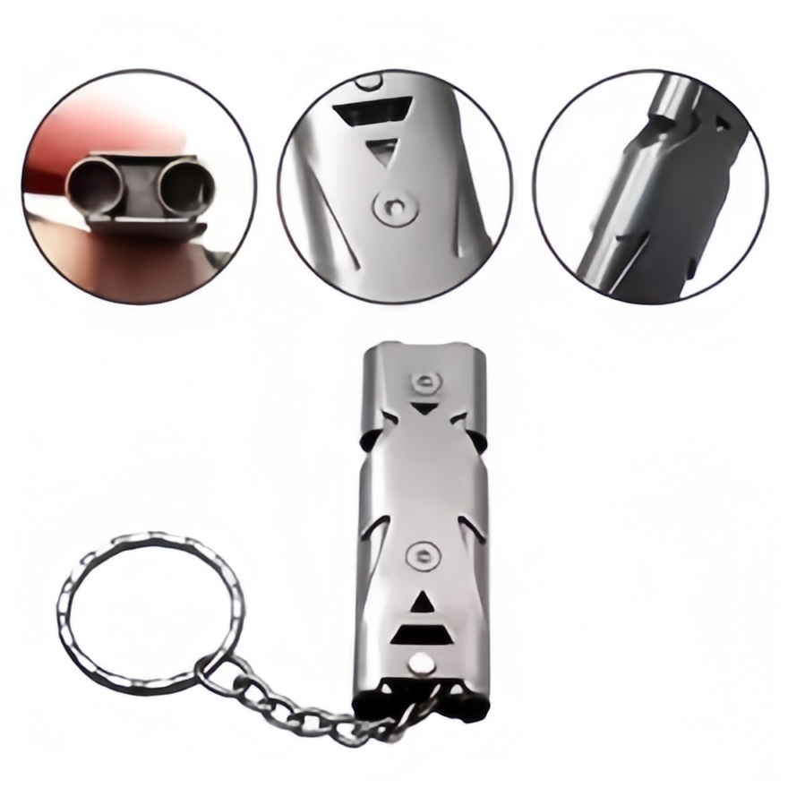 Emergency Whistle Loud - Overlevingsfluitje sleutelhanger – Hoge decibel, noodalarm