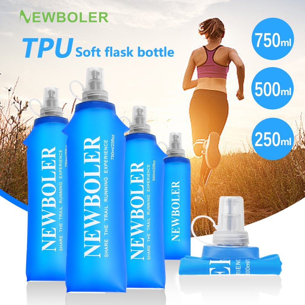 Water Bag Collapsible - 750 ml waterfles TPU opvouwbare zachte