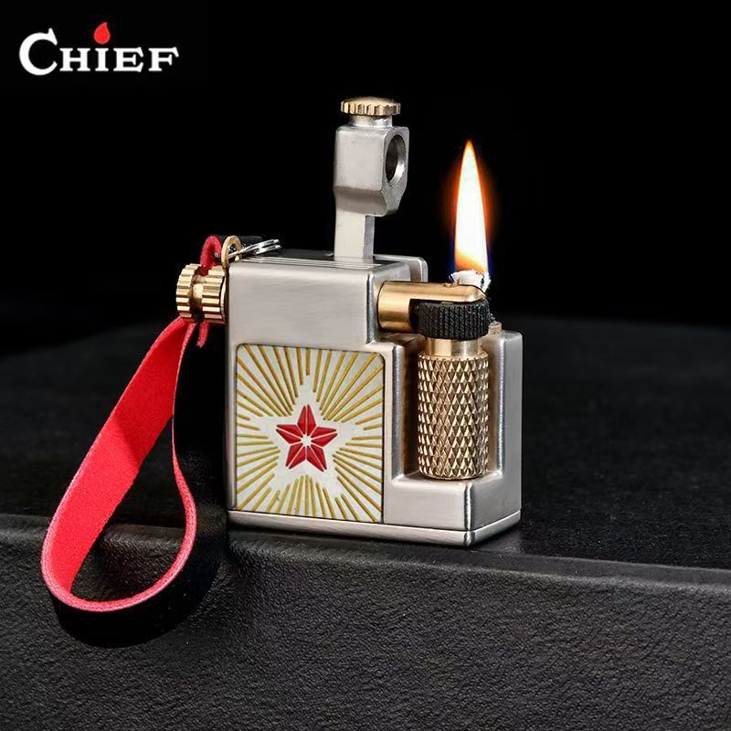 Fire Starting Kit - CHIEF 715 Mini Square Flint Aansteker