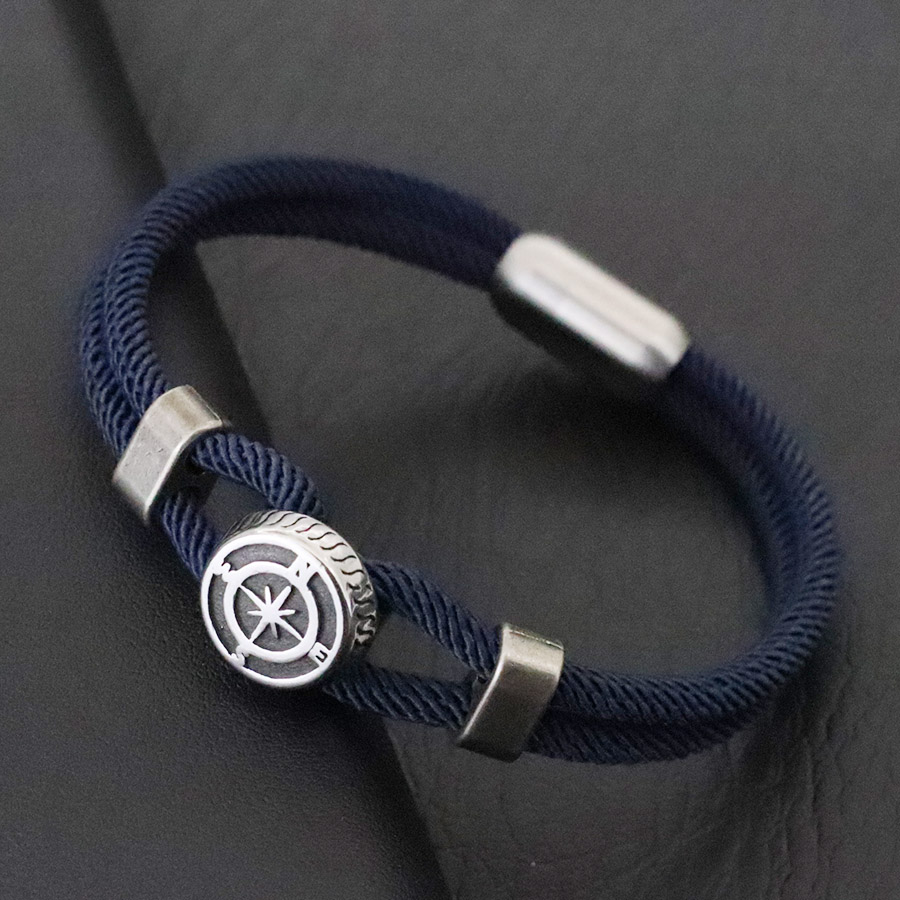 Compass Lensatic - Piratenstijl Nautische Kompas Armband Met Sterke
