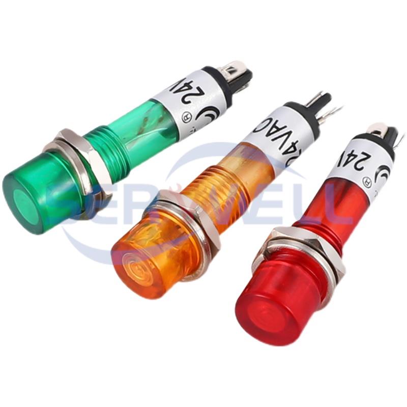 Signal Panel Orange - 10 stks Paneel 7mm Montage Rood