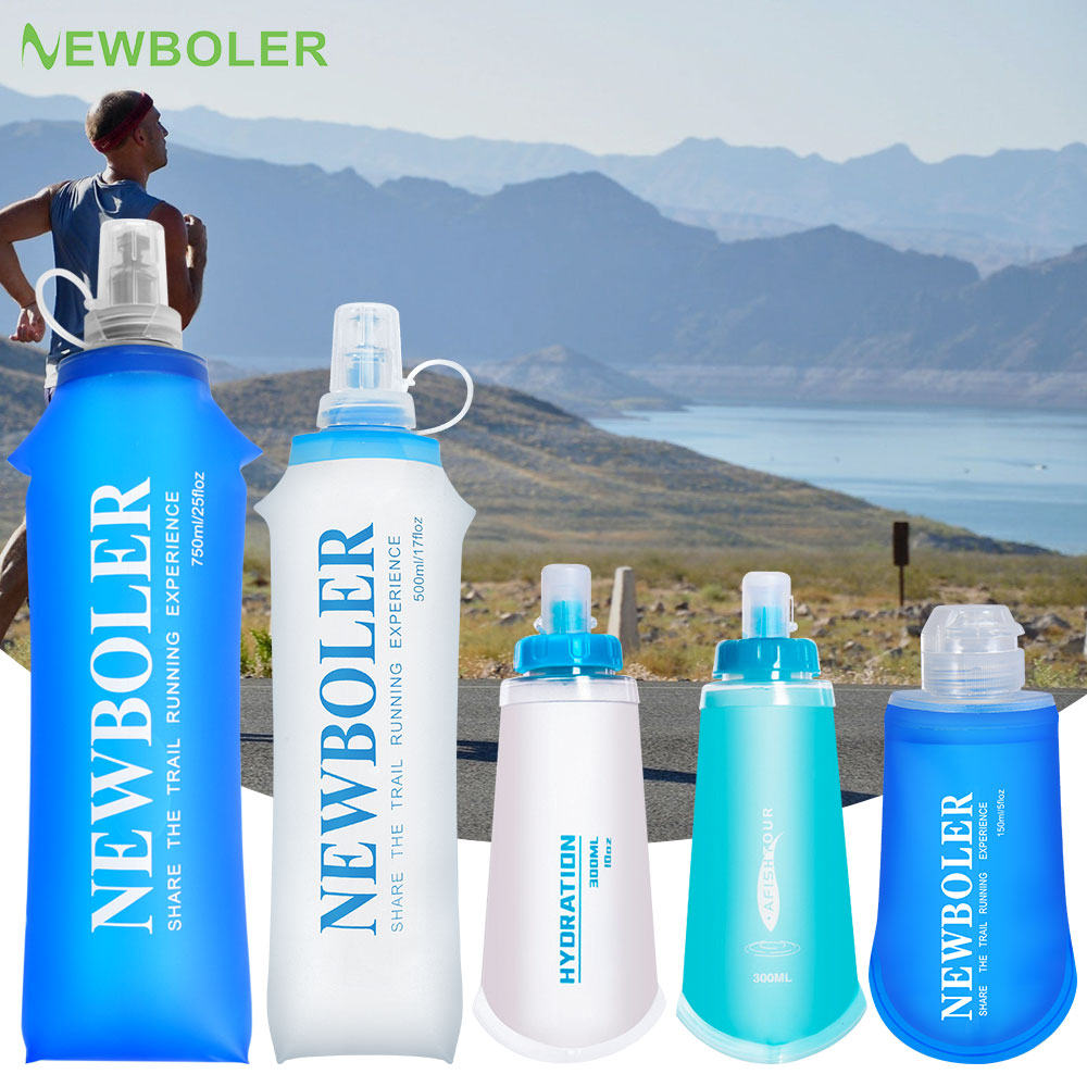 Water Bag Collapsible - 150/250/300/500/750 ml Outdoor Opvouwbare Siliconen Bite