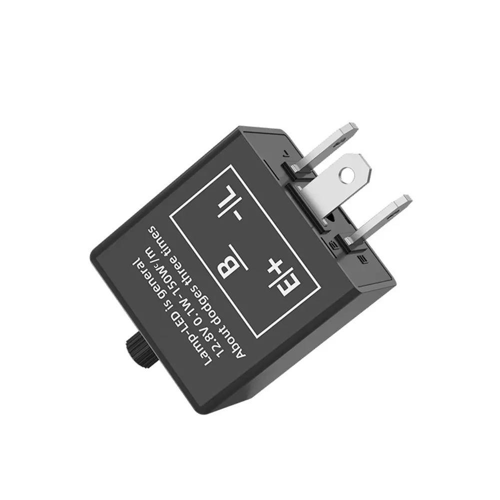 Sos Light Strobe - 12v 3-pins verstelbare LED-knipperrelais motorfiets richtingaanwijzers