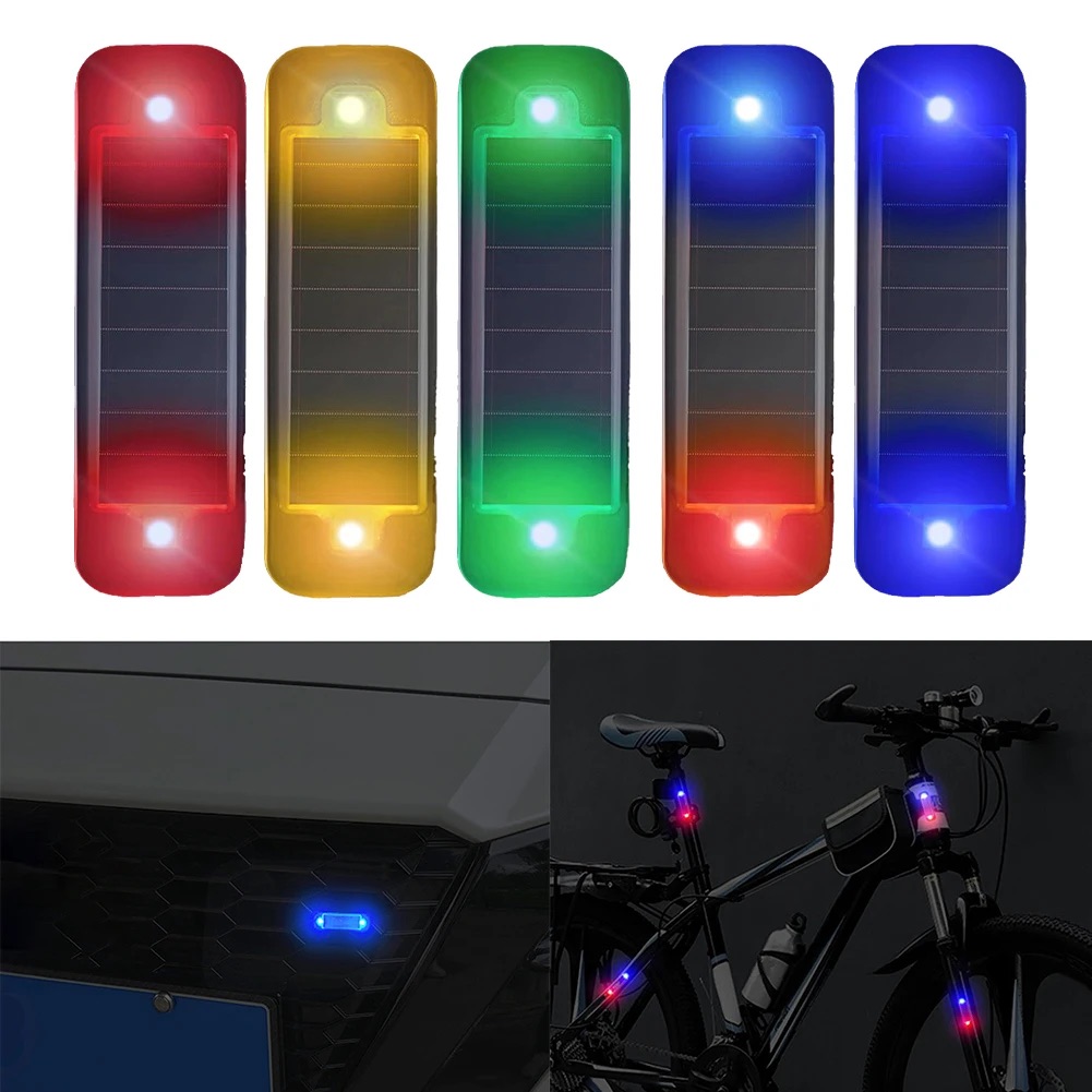 Sos Light Strobe - LED zonne-energie auto waarschuwingslampje nachtbeveiliging gesimuleerd
