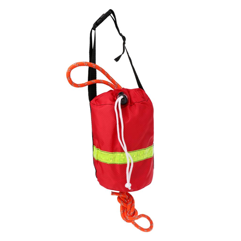 Rescue Rope Throw - Reflecterende werpzak met touw Polypropyleen reddingskit