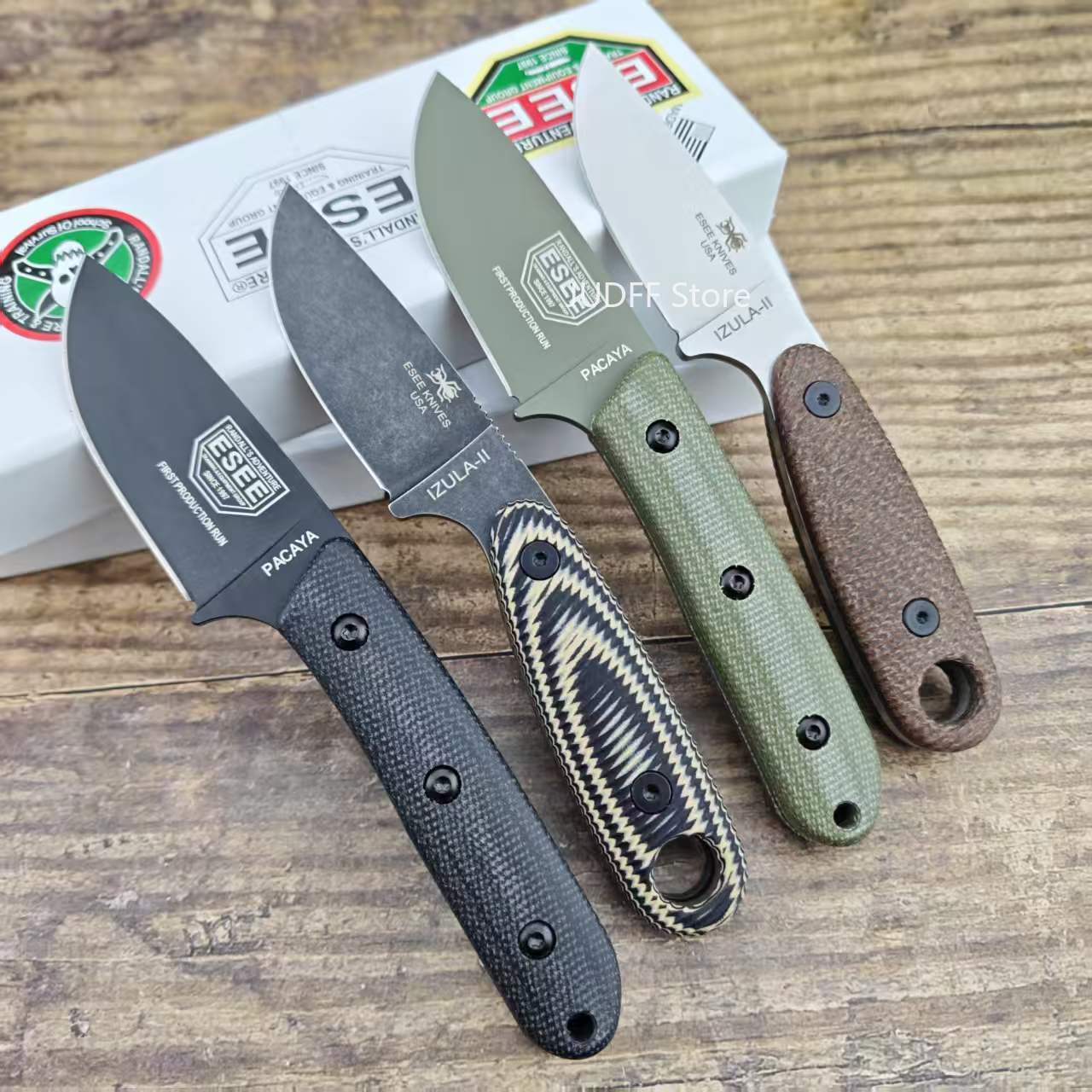 Bushcraft Knife Fixed - ESEE IZULA/ PACAYA Outdoor vast mes