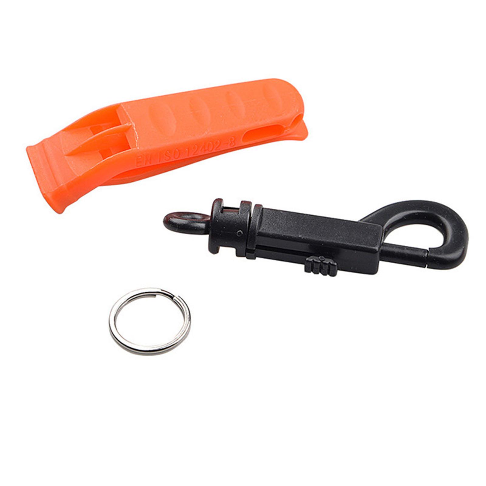 Emergency Whistle Loud - Outdoor noodveiligheidsfluitje van plastic, draagbaar, luid,