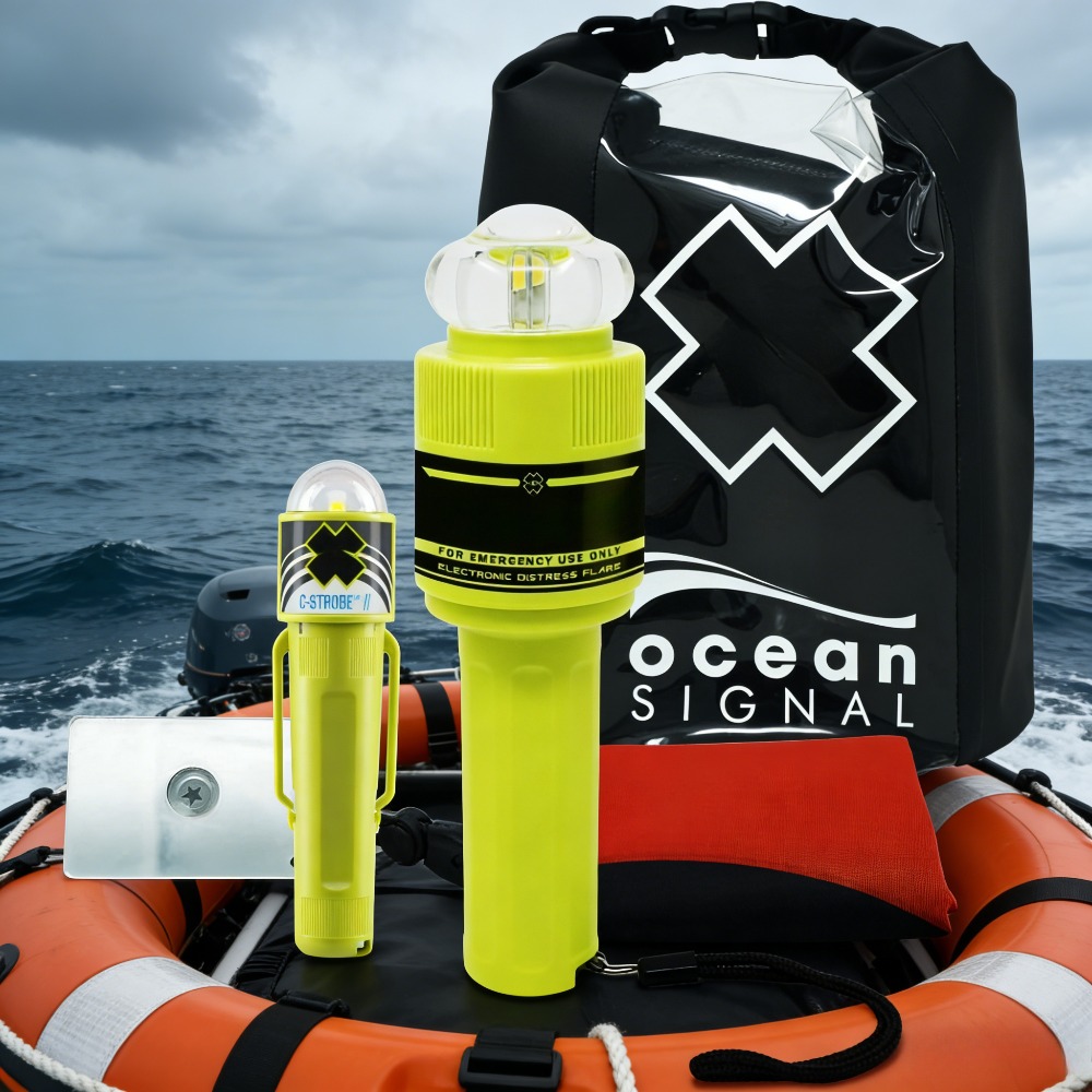 Signal Flare Kit - Maritieme elektronische fakkel veiligheidsset, USCG goedgekeurd,
