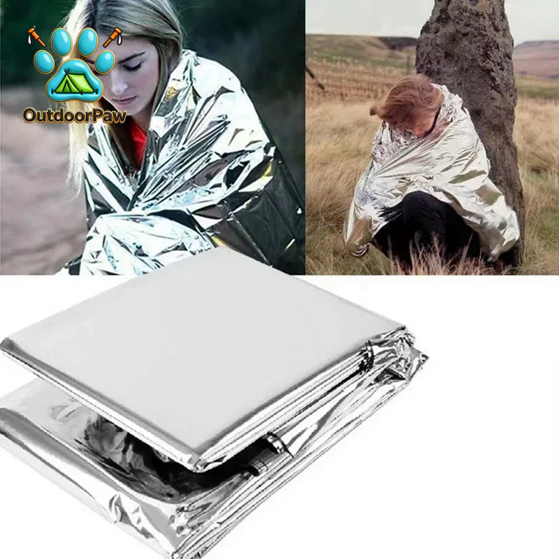 Survival Blanket Reflective - Reflecterende noodwarmtedeken 160 * 210 cm