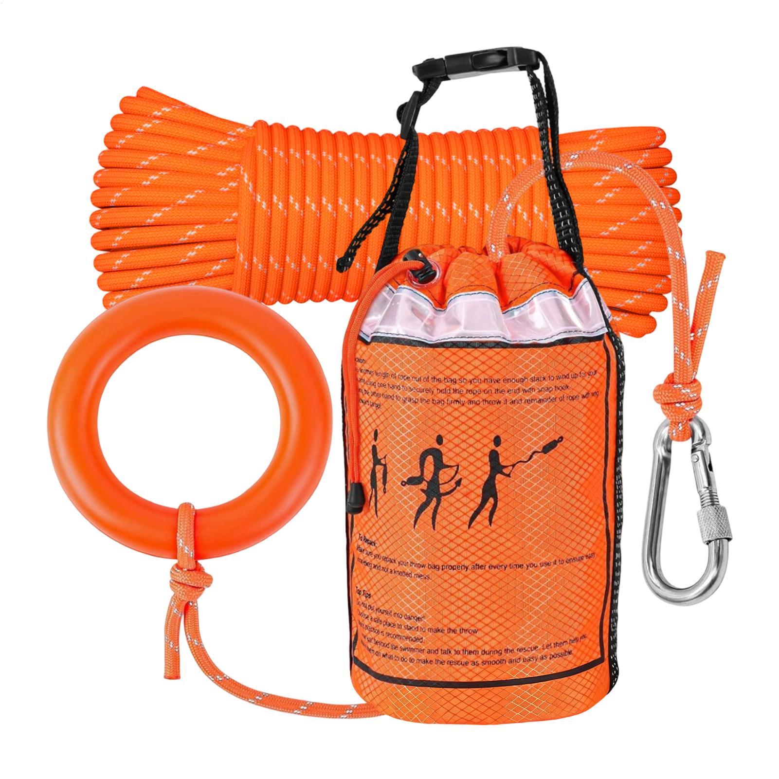 Rescue Rope Throw - 15 Boot Drijvende Reddingsgooizak Kit Levensreddende