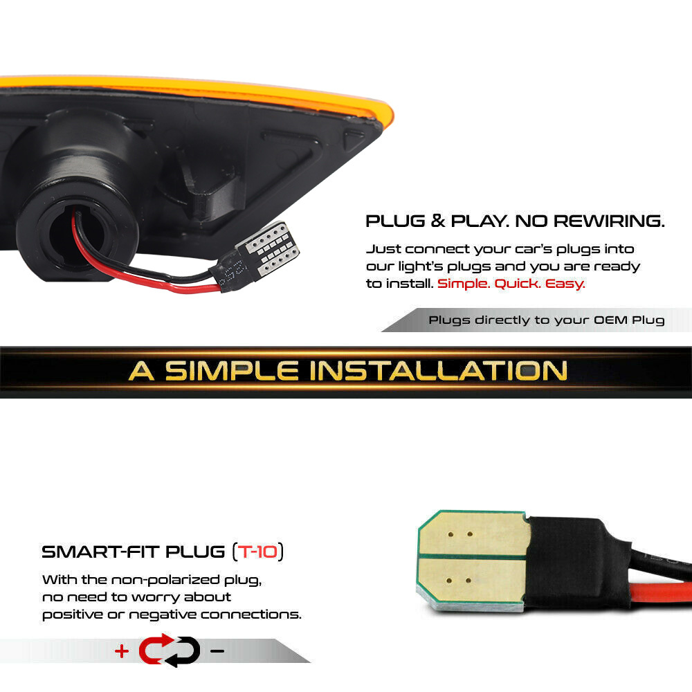 2 Stuks Auto Led Front Side Ma - Signal Flare Kit recensie en prijs