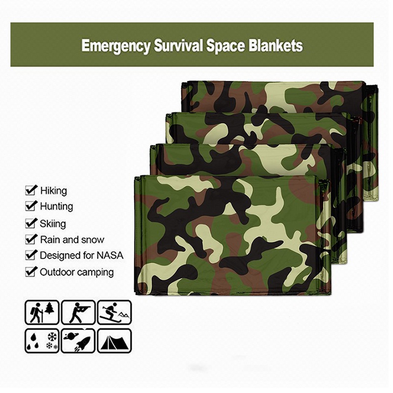 1pcs Emergency Thermische Deke - Emergency Poncho Rain recensie en prijs