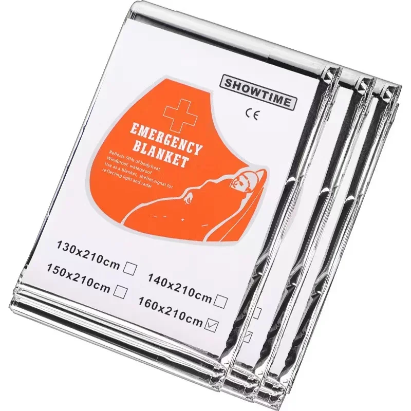 160*210 cm 3 STUKS Emergency M - Survival Blanket Reflective recensie en prijs