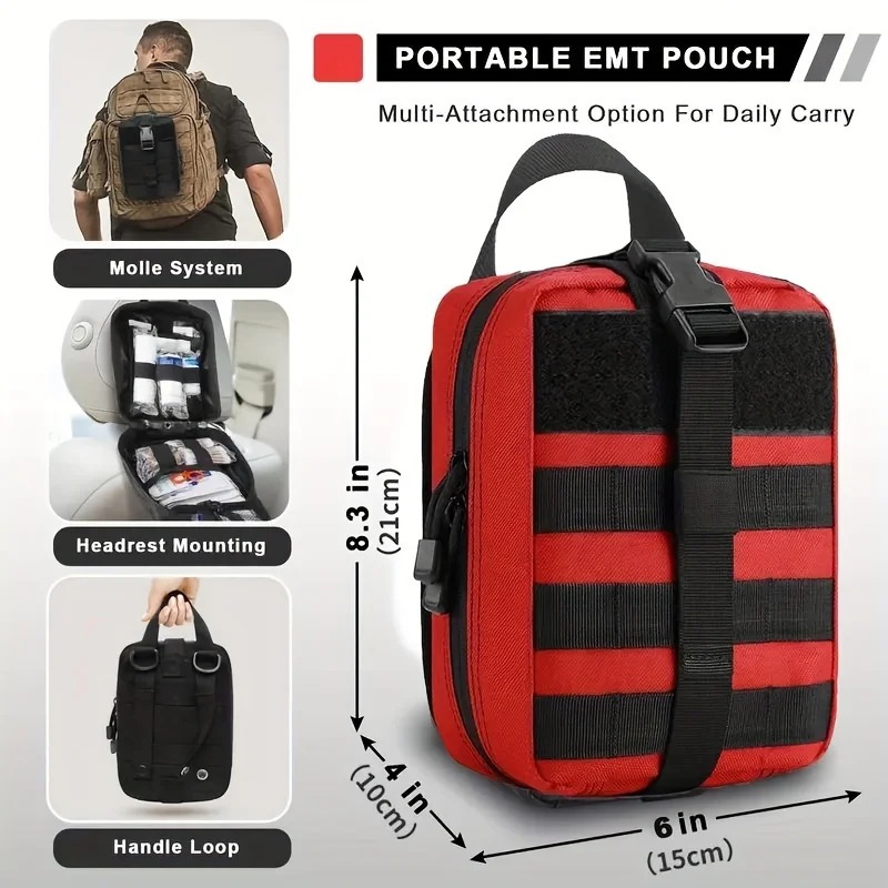 363-delige draagbare EHBO-kit  - Bivy Bag Emergency recensie en prijs