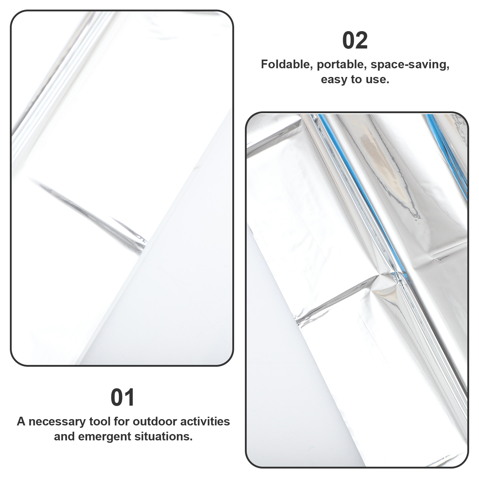 2 stuks noodoverlevingsdeken o - Survival Blanket Reflective recensie en prijs
