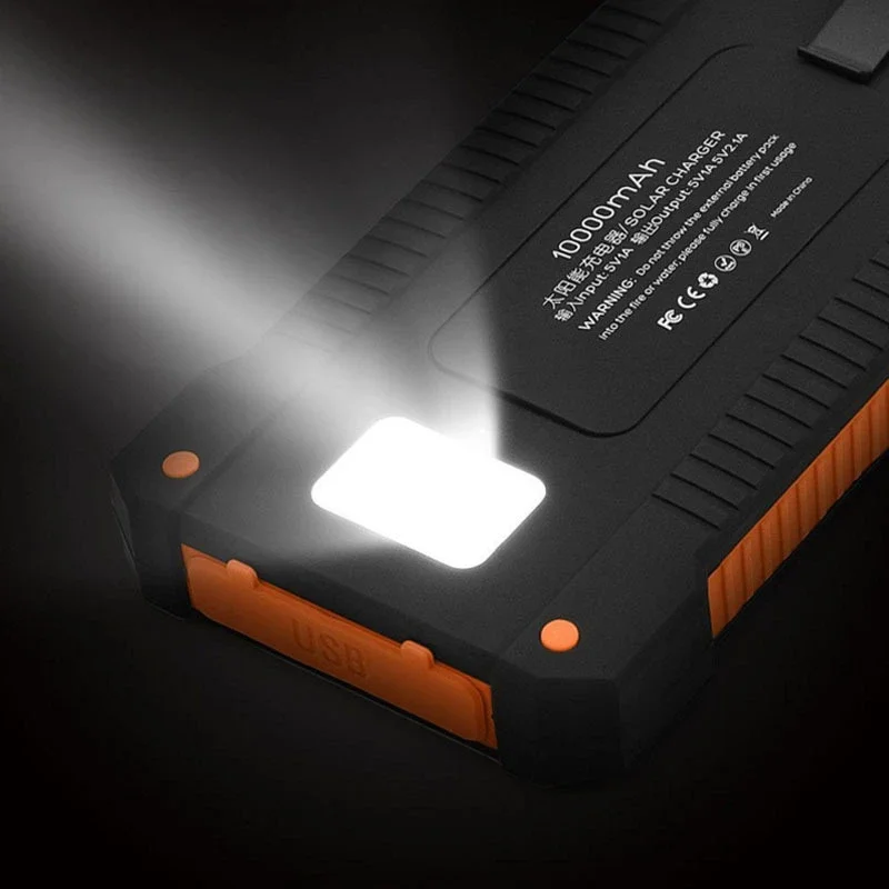 Lenovo 500000mAh grote zonne-e - Solar Emergency Charger recensie en prijs