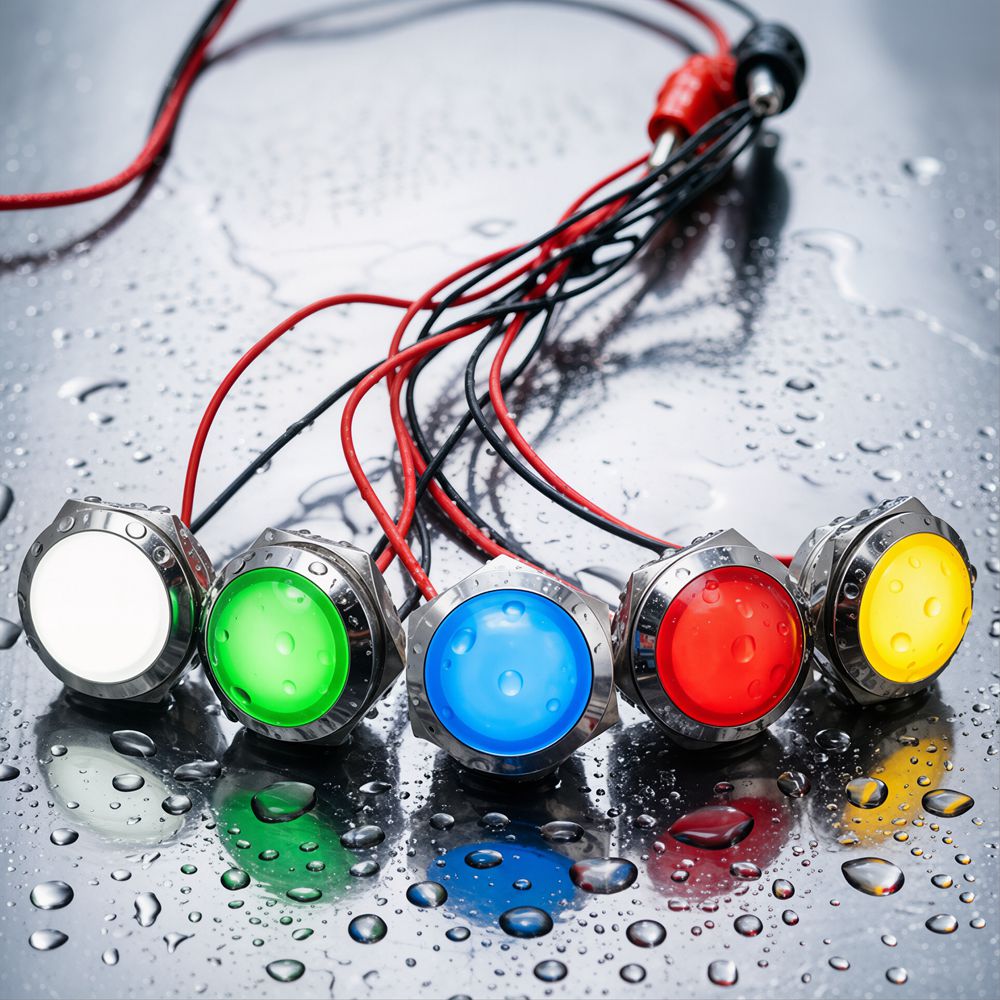 Metalen LED-indicatielampje 12 - Signal Panel Orange recensie en prijs