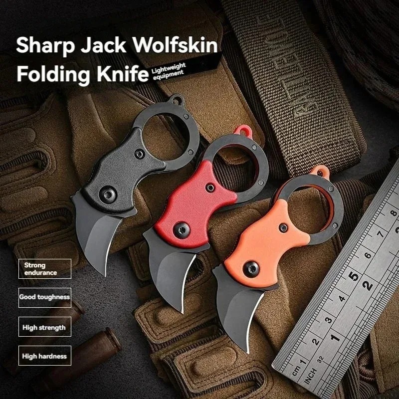 Mini sleutelhanger zakmes roes - Bushcraft Knife Fixed recensie en prijs