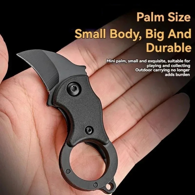 Mini sleutelhanger zakmes roes - Bushcraft Knife Fixed recensie en prijs