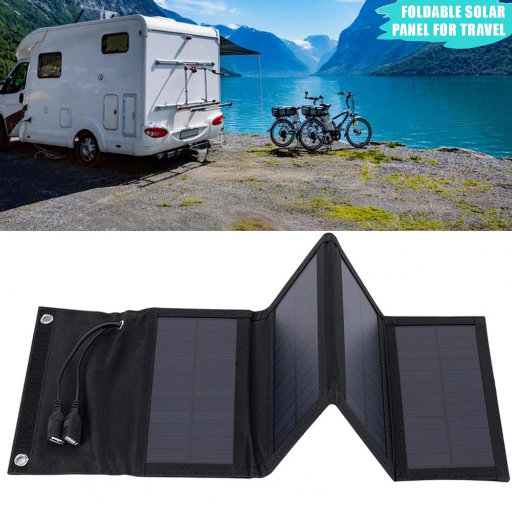 Draagbare zonne-oplader Opvouw - Solar Emergency Charger recensie en prijs