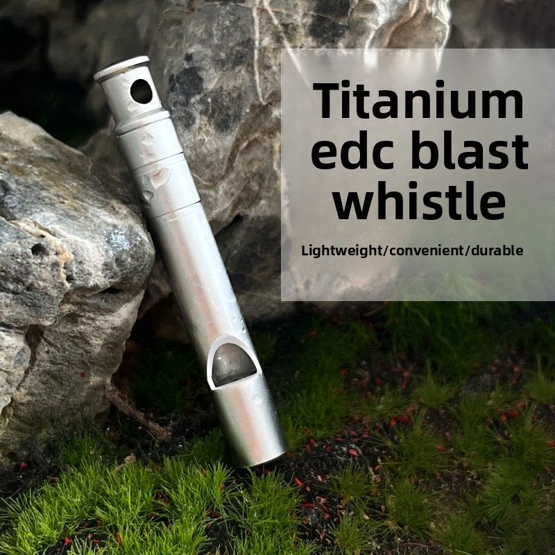 Titaniumlegering overlevingsfl - Emergency Whistle Loud recensie en prijs