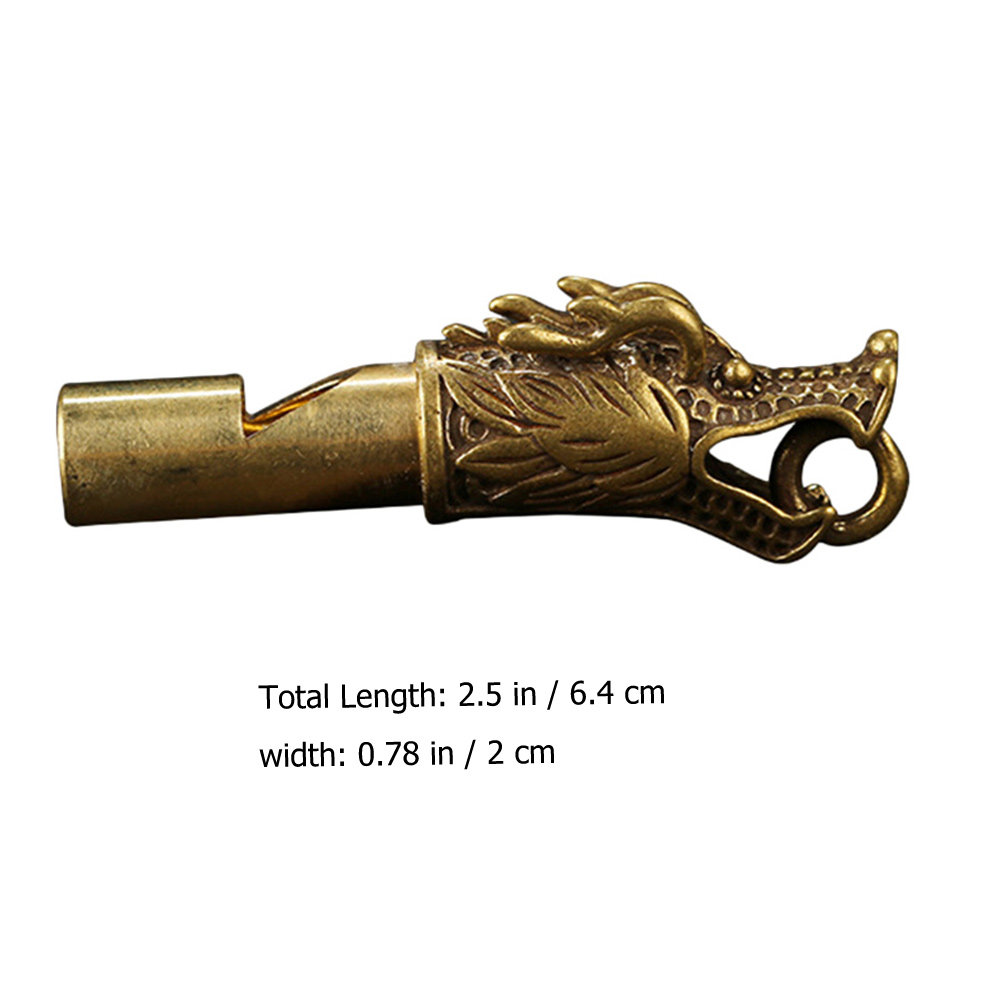 Koperen drakenpatroon luide ov - Emergency Whistle Loud recensie en prijs