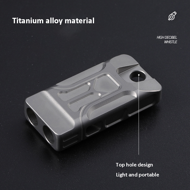 Titanium Legering Fluitje Mult - Emergency Whistle Loud recensie en prijs