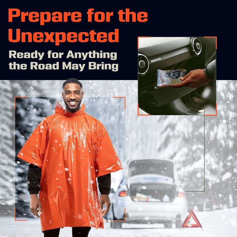 Aluminium gecoate, gevoerde no - Emergency Poncho Rain recensie en prijs