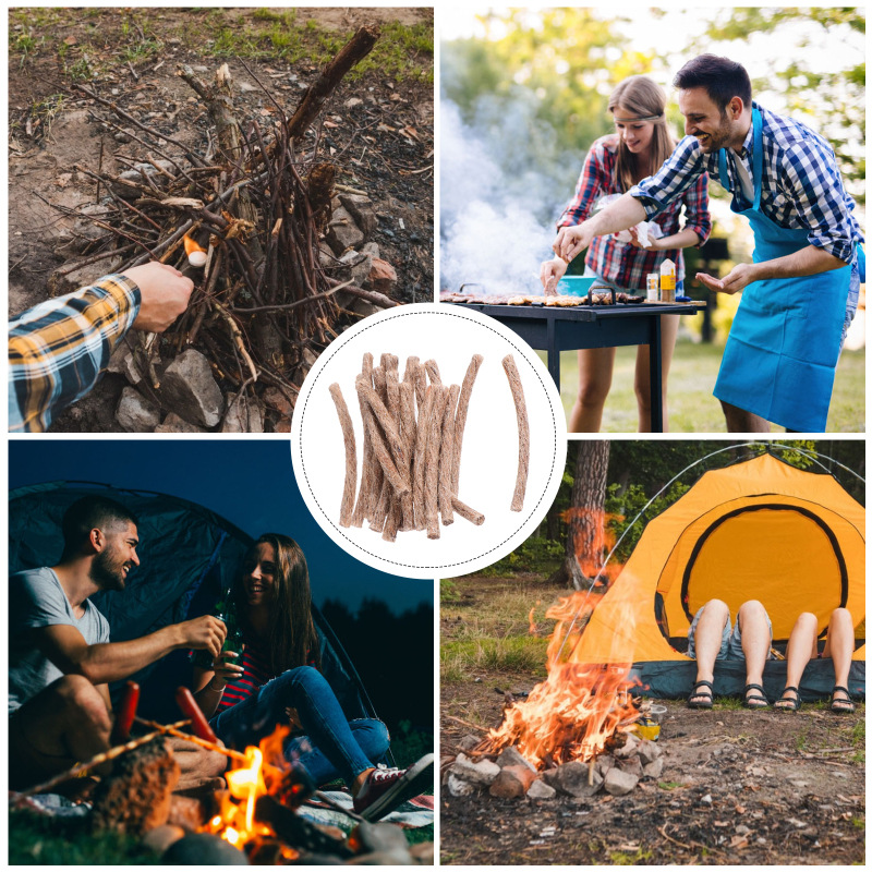 10 stuks Survival Lont Hennep  - Fire Starting Kit recensie en prijs