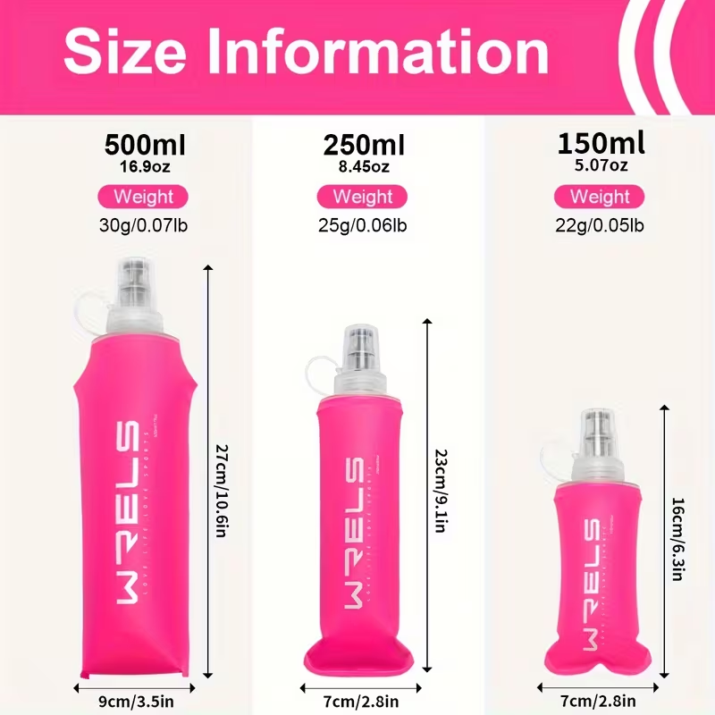 WRELS Opvouwbare waterfles TPU - Water Bag Collapsible recensie en prijs