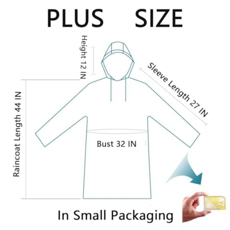 Wegwerp regenponcho, noodponch - Emergency Poncho Rain recensie en prijs