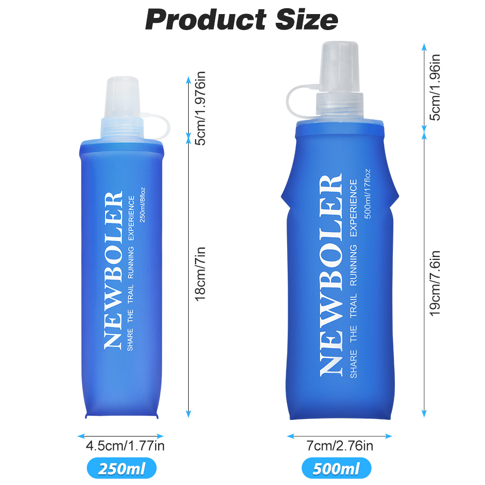 NEWBOLER 150 ml 250 ml 500 ml  - Water Bag Collapsible recensie en prijs