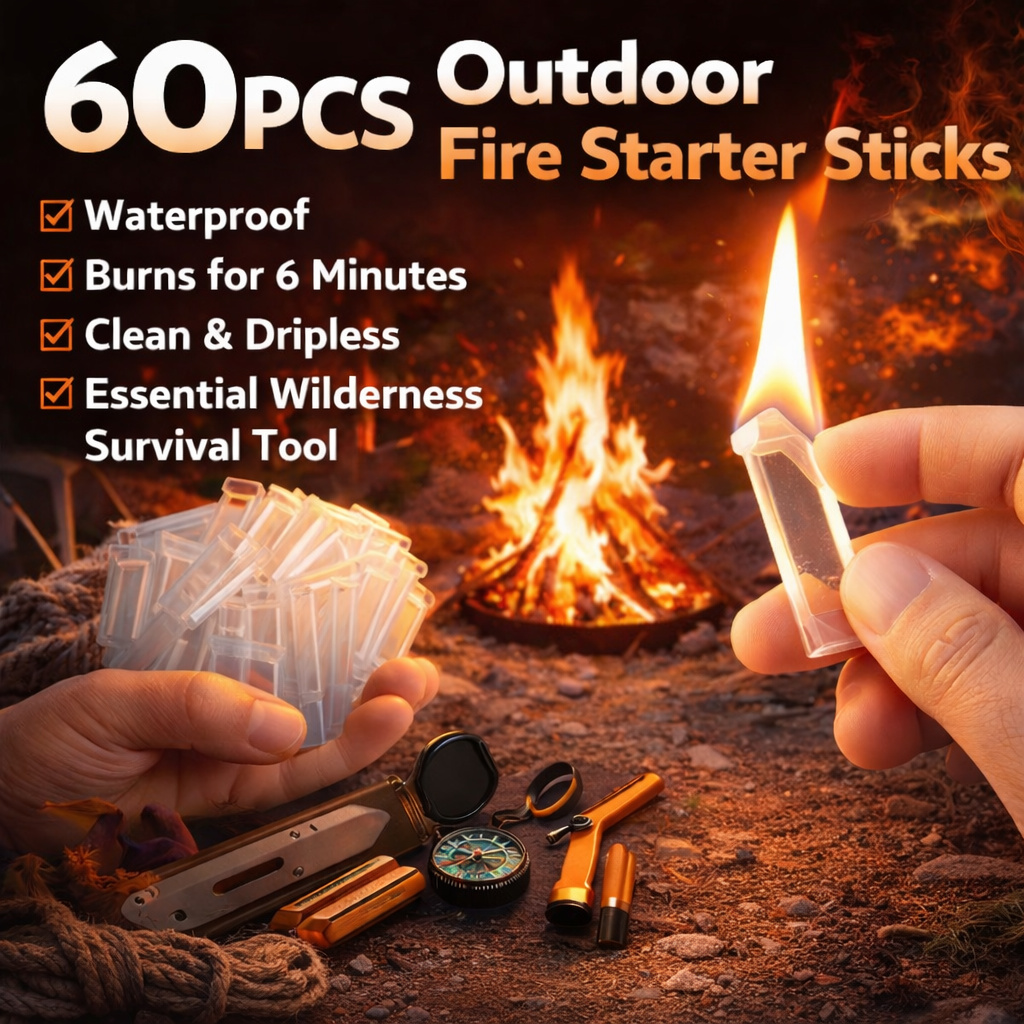 60 stuks waterdichte vuuraanst - Fire Starting Kit recensie en prijs