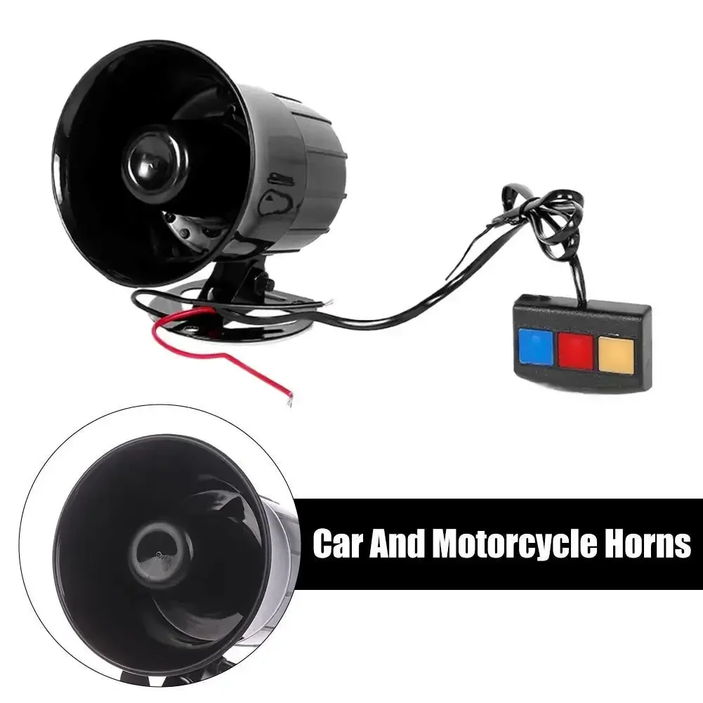 12V 3-toon geluid luid auto cl - Emergency Whistle Loud recensie en prijs