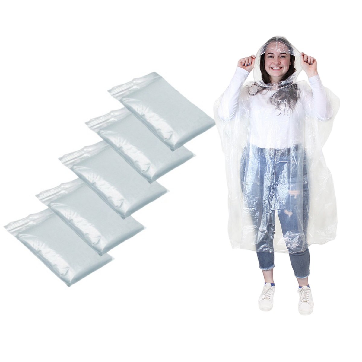12 Stuks Wegwerp Waterdichte R - Emergency Poncho Rain recensie en prijs