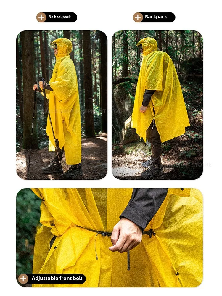 15D/210T Regenjas Waterdichte  - Emergency Poncho Rain recensie en prijs